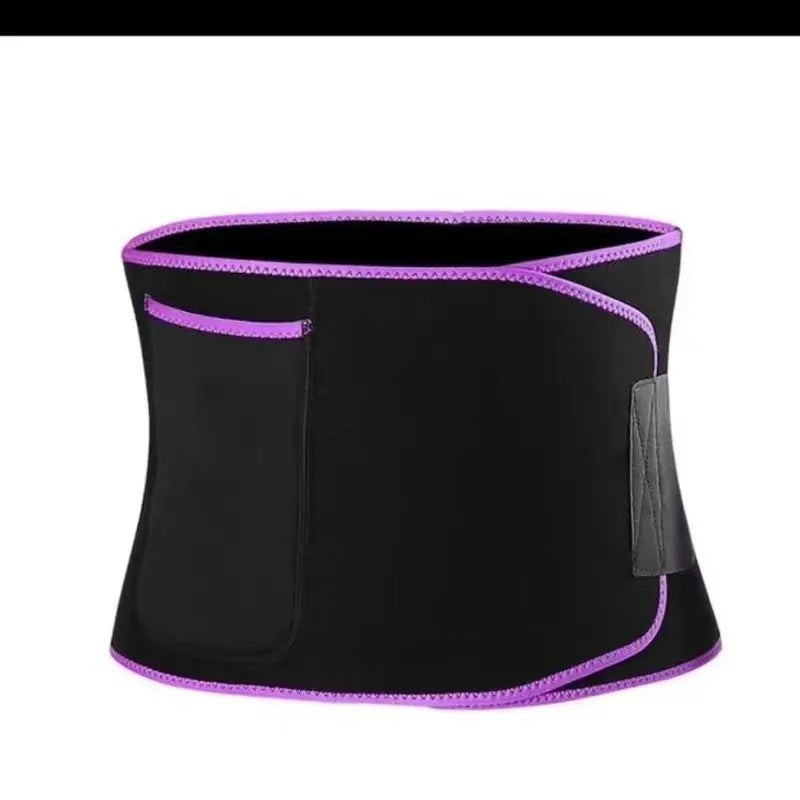 Premium Sweat Enhancing Fitness Belt for Women & Men with Phone Pocket