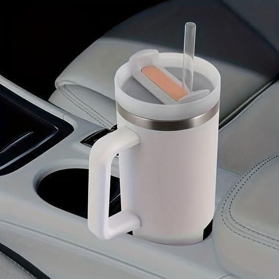 1200ml Tumbler With Straw and Lid, Stainless Steel, Insulated