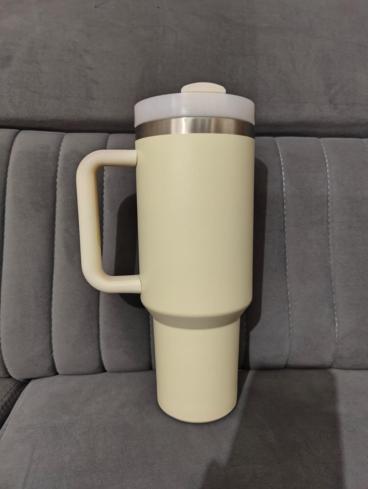 1200ml Tumbler With Straw and Lid, Stainless Steel, Insulated