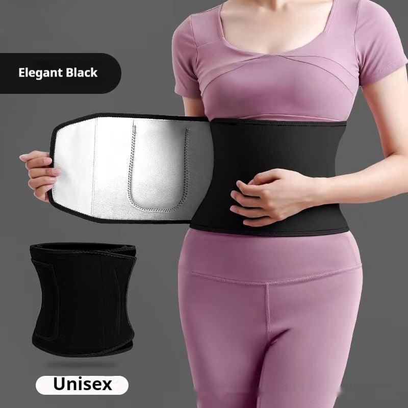 Premium Sweat Enhancing Fitness Belt for Women & Men with Phone Pocket