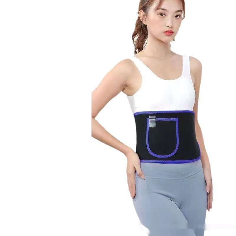 Premium Sweat Enhancing Fitness Belt for Women & Men with Phone Pocket