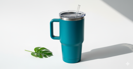 1200ml Tumbler With Straw and Lid, Stainless Steel, Insulated